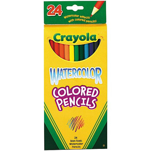 Crayola 24ct Watercolor Colored Pencils