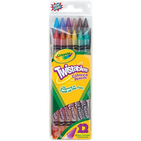 Crayola 12 Ct Twistables Colored Pencils