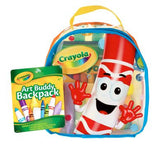 Crayola Art Buddy Backpack, Art Tools Kit, Pip-Squeak Character Carrying Case, Great for School and Home