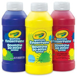 Crayola 8-Ounce Primary Washable Fingerpaint (3 Count)