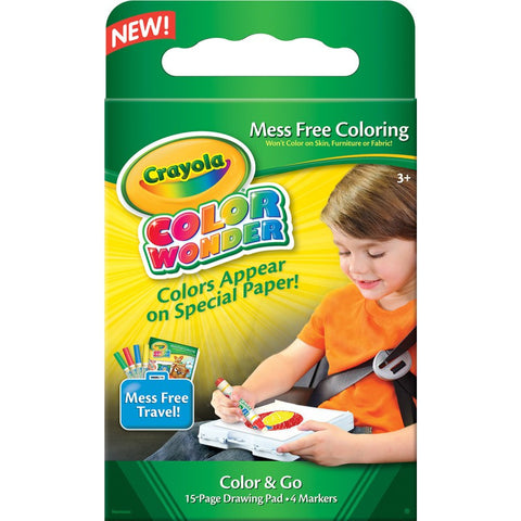 Crayola 75-0229 Color Wonder Mess Free Color and Go Kit