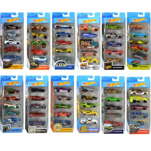 Mattel Hot Wheels 5pk Asstd.