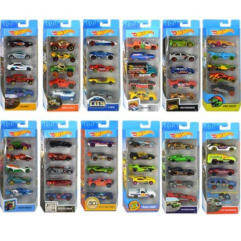Mattel Hot Wheels 5pk Asstd.