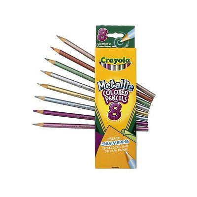 Crayola 8ct Metallic FX Colored Pencils