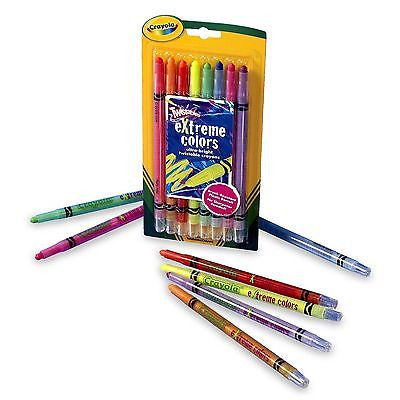 Crayola Twistables Extreme Color Crayons-8/Pkg New