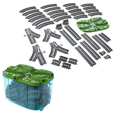 Fisher Price Thomas Friends TrackMaster Railway Builder Bucket Train Set 35 Pcs