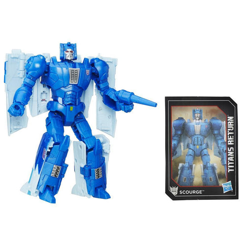 Transformers Generations Titans Return Titan Master Fracas and Scourge