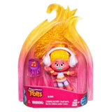 Set of 6: DreamWorks Trolls Small Town Collectible Mini Figures - Bridget, Smidge, DJ Suki, Queen Poppy, Branch, and Guy DIamond