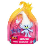 Set of 6: DreamWorks Trolls Small Town Collectible Mini Figures - Bridget, Smidge, DJ Suki, Queen Poppy, Branch, and Guy DIamond
