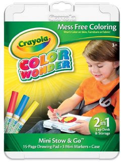Crayola Mini Stow & Go Studio Coloring Kit