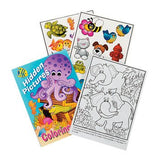 6 Item Bundle: Melissa & Doug Ages 7+ Color-A-Mat Learning Placemats & Crayons with Free Activity Book