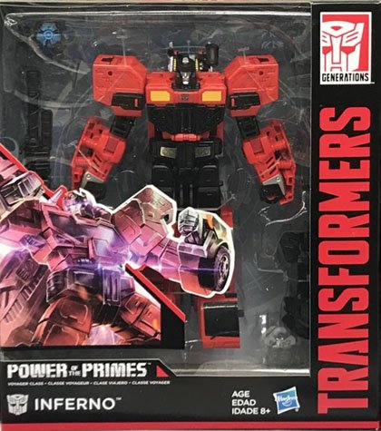 Transformers Generations Power of the Primes Voyager Class Autobot Inferno