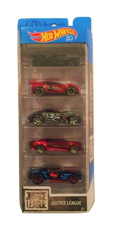 Hot Wheels 2018 Justice League Movie 1:64 Scaled 5-Pack