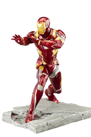 KOTOBUKIYA ARTFX Iron Man MARK46 Civil War Statue