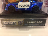Barricade Custom Police Car From "Transformers 5" Movie 1/64 by Jada 98589