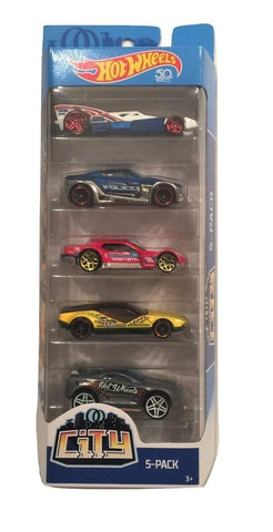 Hot Wheels 2018 50th Anniversary HW Horsepower 1:64 Scale 5-Pack