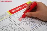 Melissa & Doug Learning Mat Crayons - 5 Colors