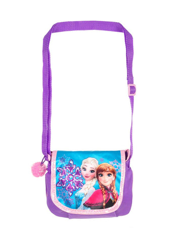 Disney Frozen Crossbody Plush Messenger Bag Book Backpack