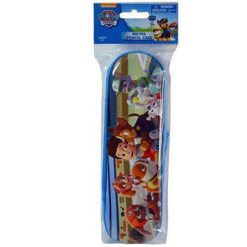 Paw Patrol Dogs Metal Zippered Pencil Case Holder