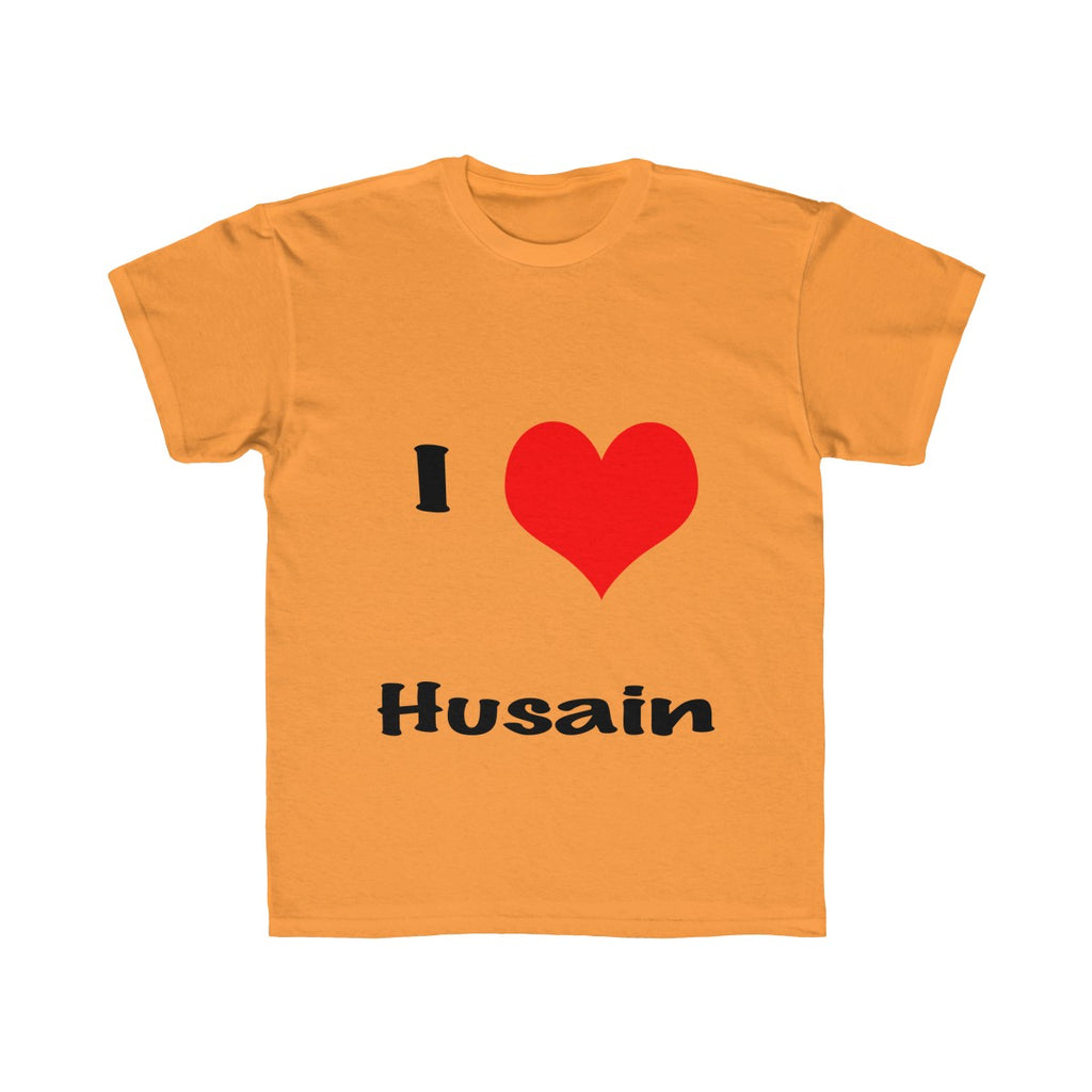 Kids Regular Fit Tee (I Luv Husain - English)