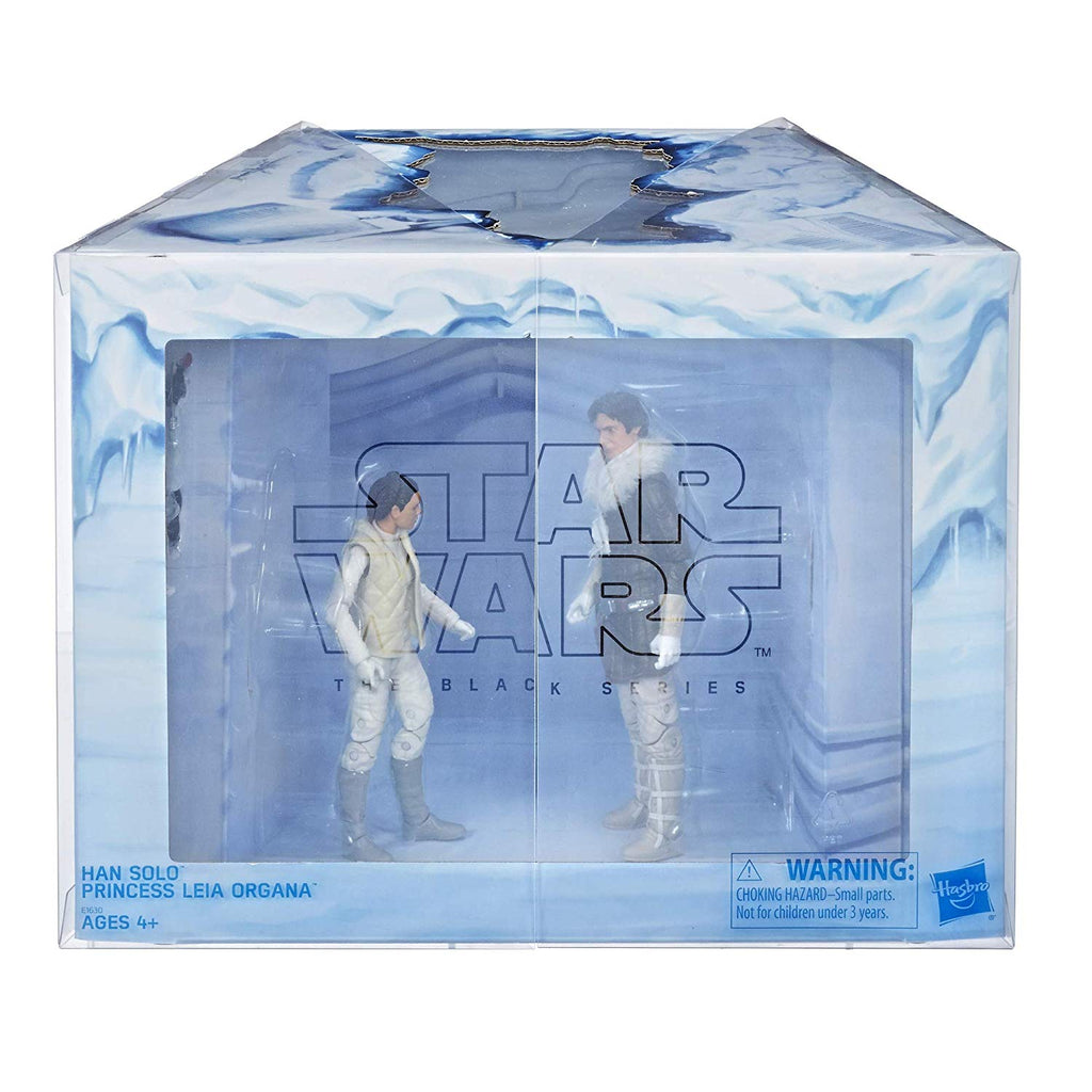 Star Wars Black Series Hoth Leia Organa and Han Solo Figures
