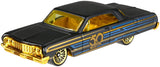 Hot Wheels 50th Anniversary Black & Gold 6 Car Set 2018