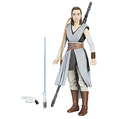 Star Wars The Black Episode 8 Series Rey (Jedi Training), 6-inch