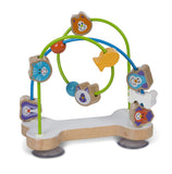 Melissa & Doug First Play Pets Bead Maze Baby Toy, Multi