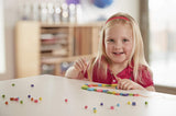 Melissa & Doug Bead Bouquet Deluxe Wooden Bead Set With 220+ Beads for Jewelry-Making