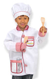 Melissa & Doug 4838 Chef Role Play Costume Set, White, Ages 3-6 Years