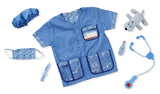 Melissa & Doug Veterinarian Role Play Costume Dress-Up Set (9 pcs)