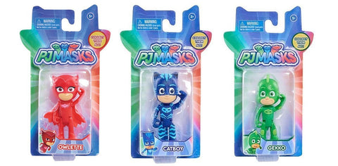 PJ Mask Owlette Figure Catboy Figure and Gekko Toy Action Figure - 3 Pack BUNDLE