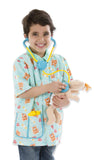 Melissa & Doug Pediatric Nurse Role Play Costume Set (8 pcs) - Includes Baby Doll, Stethoscope