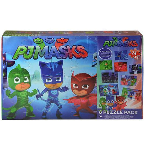 United Pacific Designs PJ Masks 8 pack of Puzzles Standard