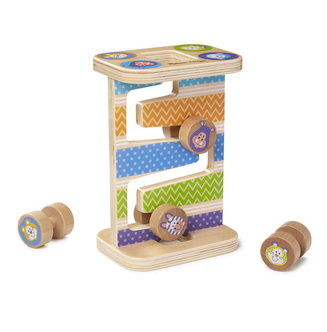 Melissa & Doug Safari Zig-Zag Tower Early Development Toy