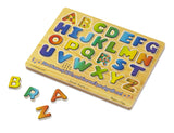 Melissa & Doug Alphabet Sound Puzzle - Wooden Puzzle With Sound Effects (26 pcs)