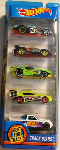 Hot Wheels 2018 Track Stars 1:64 Scaled 5-Pack