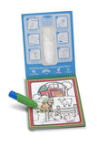 Melissa & Doug Water Coloring & Painting Book, (Water Wow Animal - On the Go Travel Activity