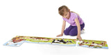 Melissa & Doug Farm 4-in-1 Jumbo Linking Jigsaw Floor Puzzle (96 pcs, 5 feet long)