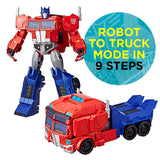 Transformers Toys Optimus Prime Cyberverse Ultimate Class Action Figure - Repeatable Matrix Mega Shot Action Attack Move - Toys for Kids 6 & Up, 11.5"