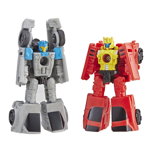 Transformers Generations War for Cybertron: Siege Micromaster WFC-S4 Autobot Race Car Patrol 2-Pack Action Figure Toys