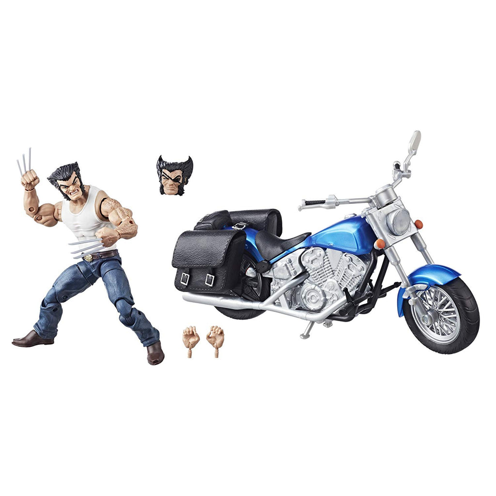 Avengers Marvel Legends Series 6-inch Wolverine and Motorcycle
