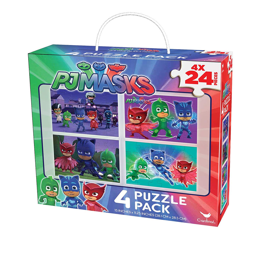PJ Masks 4 Basic Puzzle Box with Rope Handle