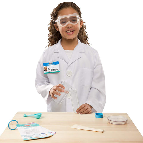 Melissa & Doug Scientist Role Play Costume Set,
