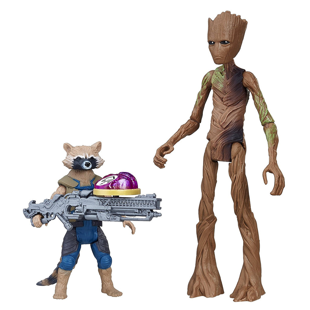 Marvel Avengers: Infinity War Rocket Raccoon & Groot with Infinity Stone …
