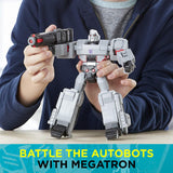 Transformers Toys Megatron Cyberverse Ultimate Class Action Figure - Repeatable Fusion Mega Shot Action Attack Move - Toys for Kids 6 and Up, 11.5-inch