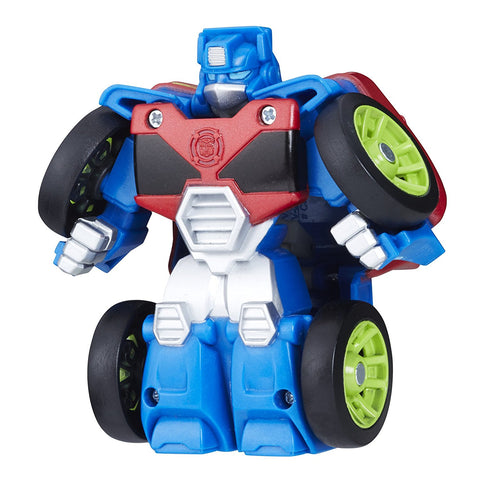 Playskool Heroes Transformers Rescue Bots Flip Racers Optimus Prime