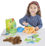 Melissa & Doug Feeding and Grooming Pet Care Play Set