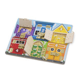 Melissa & Doug Latches Wooden Activity Board