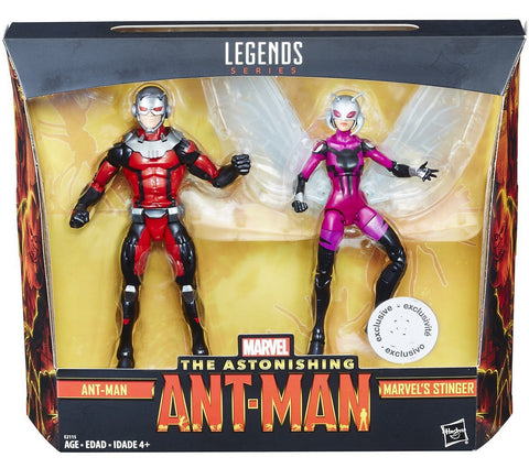 Marvel Legends Ant-Man and Stinger 6-Inch Action Figures 2-Pack - Toys R Us Exclusive …
